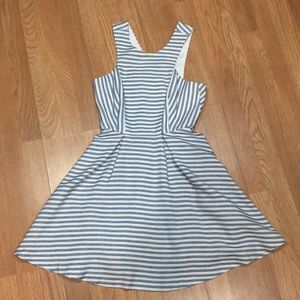 Striped BCBG sun dress